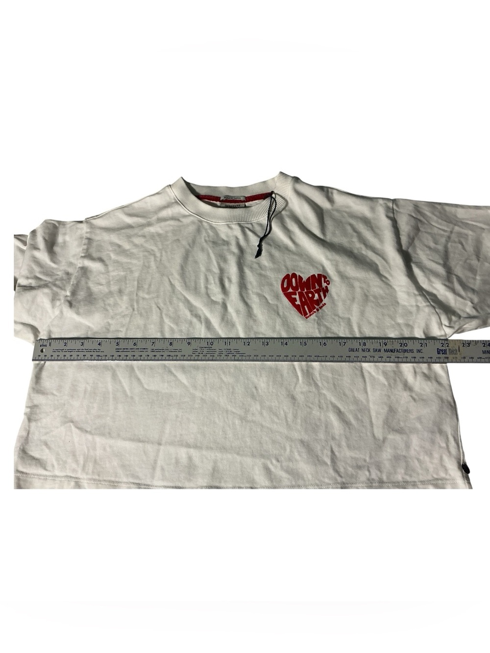 Scotch & Soda Cares Crop Down To Earth White T Shirt - Picture 10 of 11